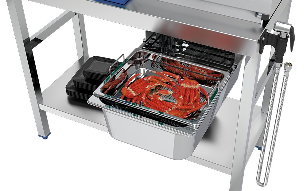 Mesa para cocción de marisco Fricosmos