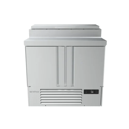 Infrico ME 1000 EN refrigerated saladette, another view