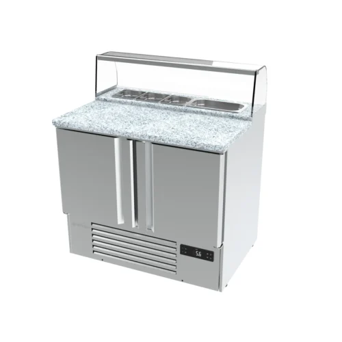 Infrico ME 1000 PIZZA refrigerated saladette