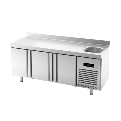 Infrico BMGN 1960 F refrigerated counter with sink