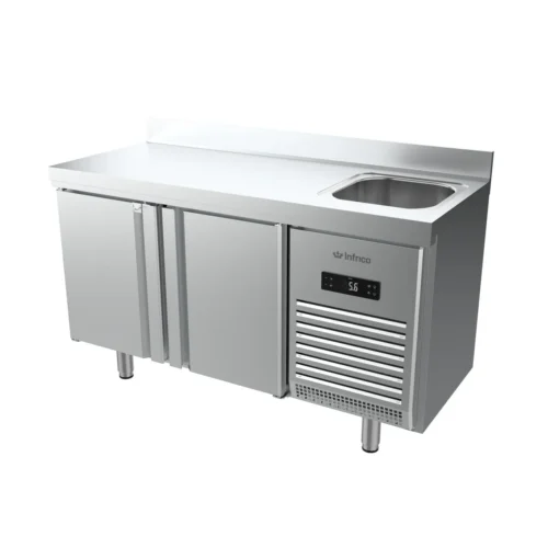 Infrico BMPPF 1500 II refrigerated counter with sink