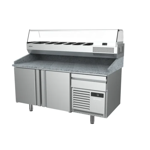 Infrico MP 1740 refrigerated pizza prep counter
