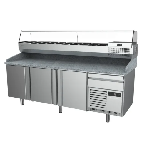 Infrico MP 2300 refrigerated pizza prep counter