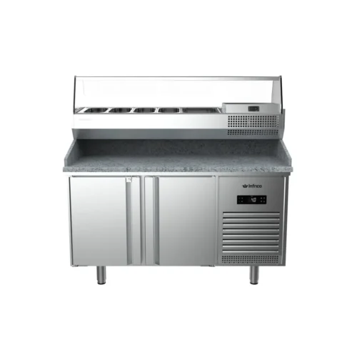 Infrico MPG 1490 refrigerated pizza prep counter, another view