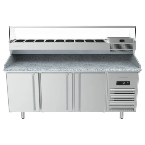 Infrico MPG 1980 refrigerated pizza prep counter, another view