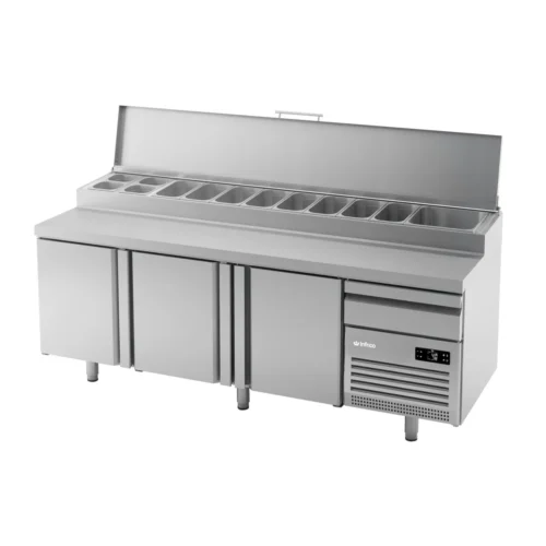 Infrico MPL 2300 refrigerated pizza prep counter