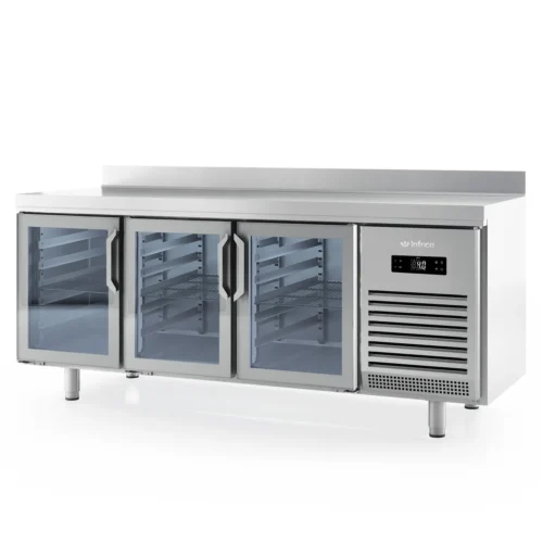 Infrico BMGN 1960 CR glass door refrigerated counter