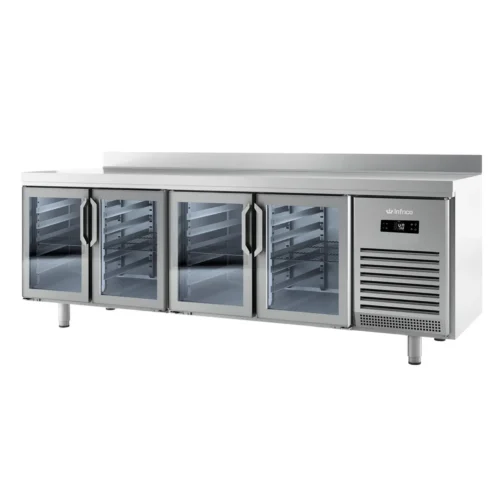 Infrico BMPP 2500 CR glass door refrigerated counter