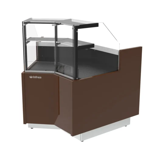 Infrico VMG 45 ACRU refrigerated pastry display corner module