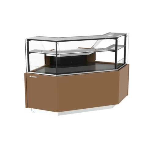 Infrico VMG 90 AARU refrigerated pastry display corner module