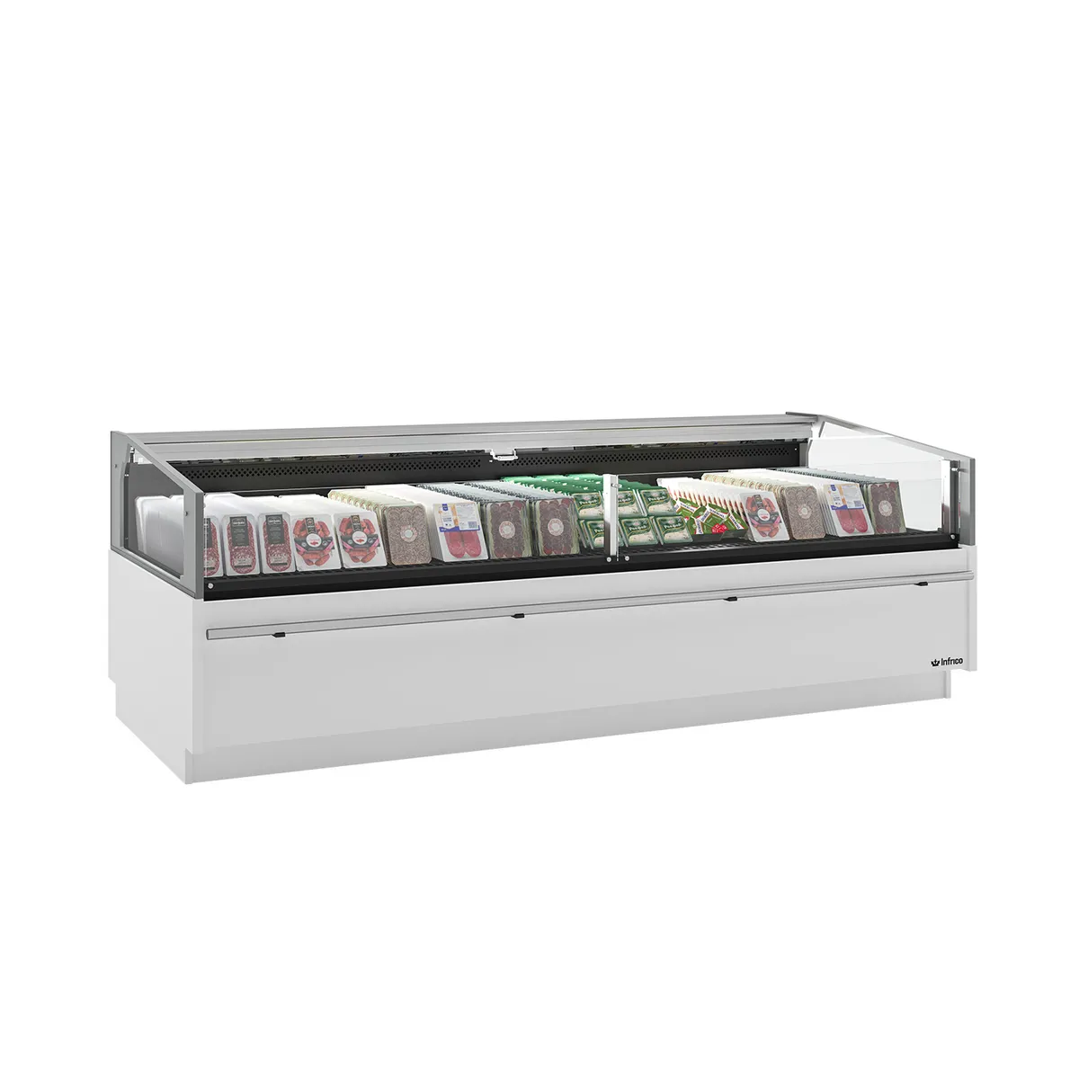 Infrico VCT 90 ACB self-service display corner module (range reference image)