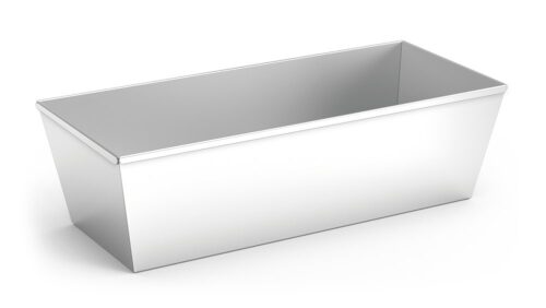 Molde rectangular de acero inoxidable para horno y repostería Fricosmos