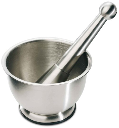 Mortero de acero inox Fricosmos