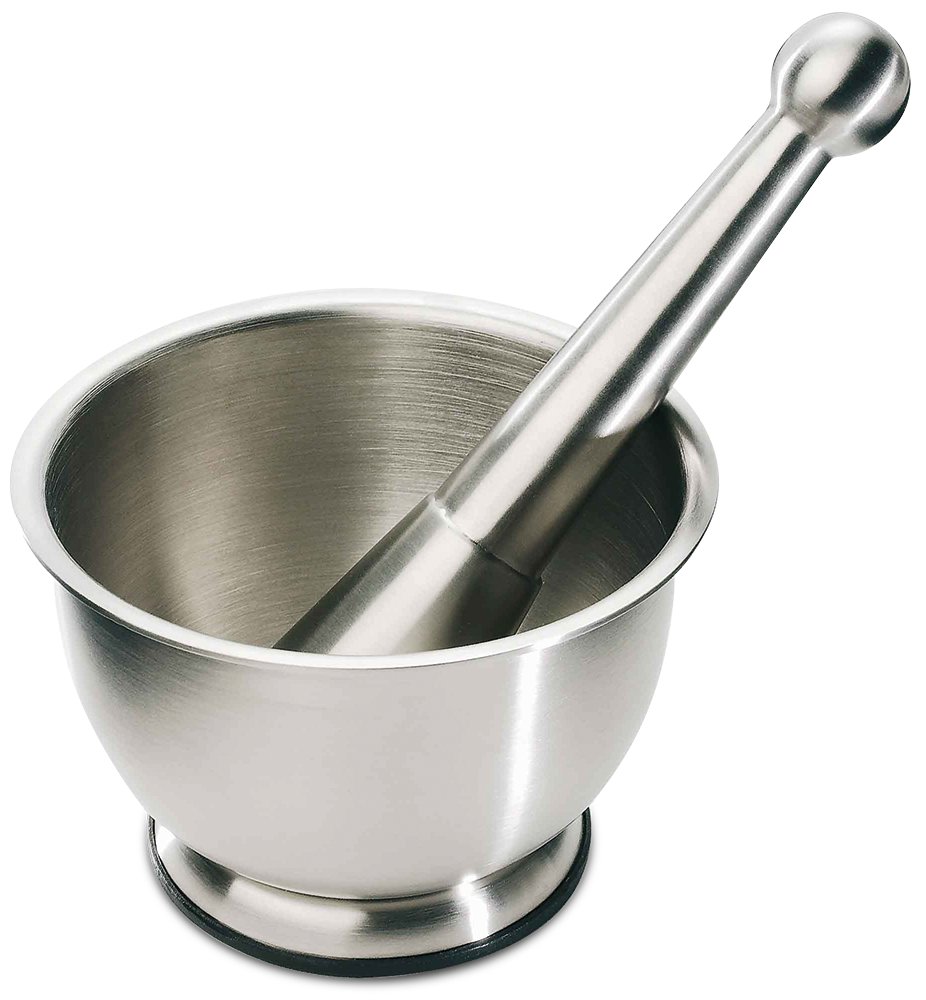 Mortero de acero inox Fricosmos