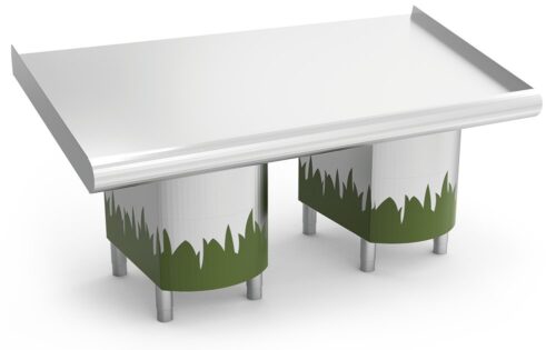 Mostrador de frutería Fricosmos 985x950x1045 mm