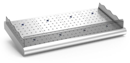 Mostrador de pescadería 2 m sin soportes Fricosmos