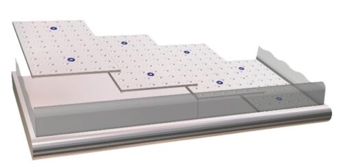 Mostrador de pescadería 3 m sin soportes Fricosmos