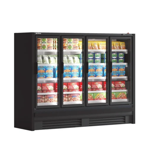 Infrico Vancouver MBTP glass door freezer multideck