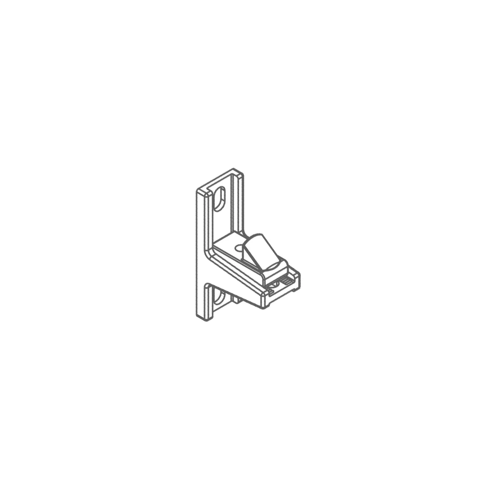Zamak C striker for G-680, G-780 and G-880 latches · view 3