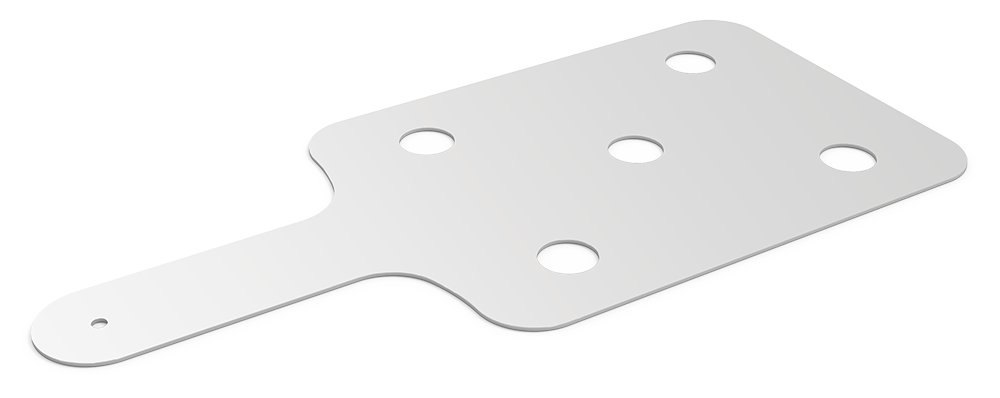 Pala grande inox para loncheado de embutidos Fricosmos