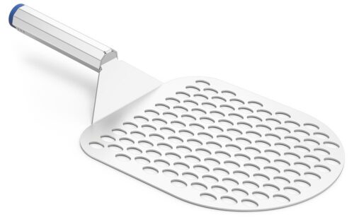 Pala perforada para pizza mango corto acero inoxidable Fricosmos