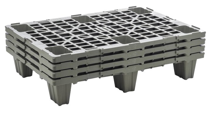 Palet americano encajable enrejado Fricosmos 1200x1000x140 mm