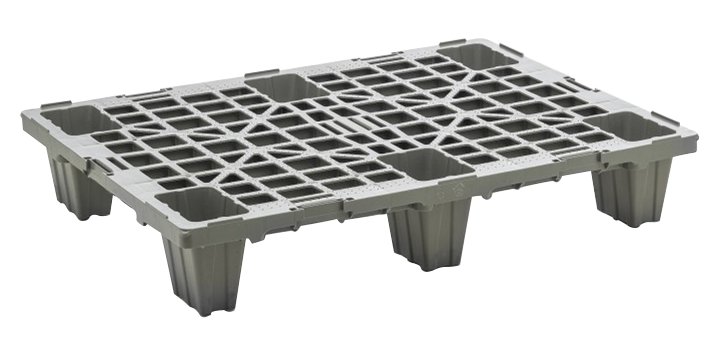 Palet americano encajable enrejado Fricosmos 1200x1000x140 mm