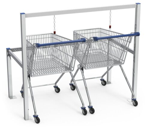 Parking doble para carros de la compra Fricosmos