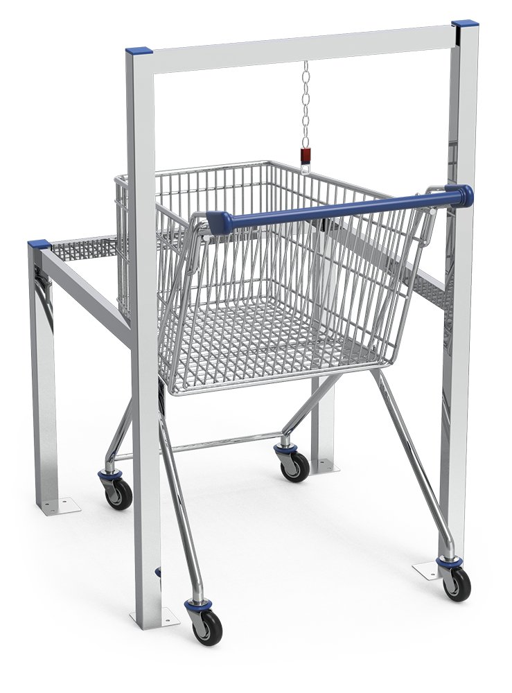 Parking para carros de la compra Fricosmos