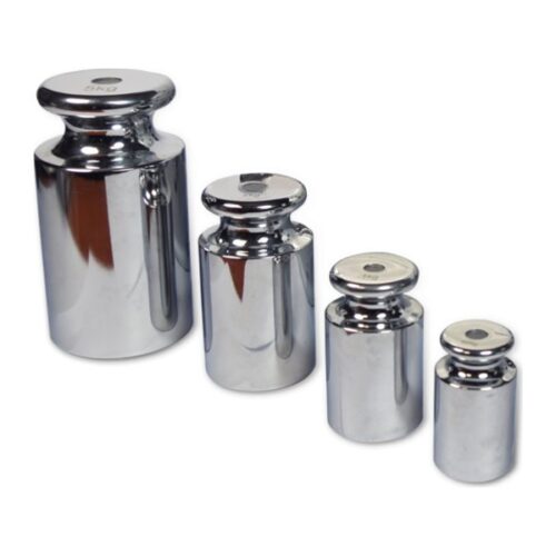 Baxtran M1 chrome-plated calibration weights