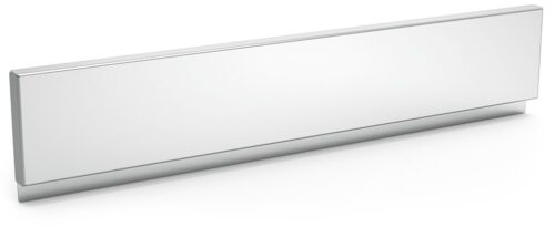 Peto inox lateral reversible para mesas Fricosmos 480x20x120 mm
