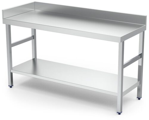 Peto inox lateral reversible para mesas Fricosmos 580x20x120 mm