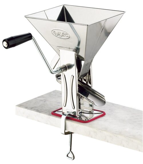 Picador de tomate inox a manivela Fricosmos