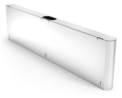 Pie central para estantería inox Imagine Fricosmos 325x53x210 mm