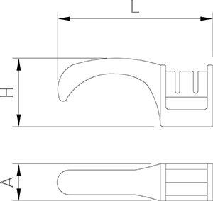Dibujo técnico: Afilador de cuchillos de mano y de sobremesa Fricosmos