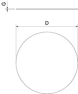Dibujo técnico: Base inoxidable para transporte de pizzas Fricosmos