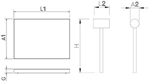 Dibujo técnico: Conjunto rompe marisco Fricosmos