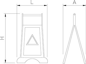Dibujo técnico: Indicador de suelo mojado Fricosmos