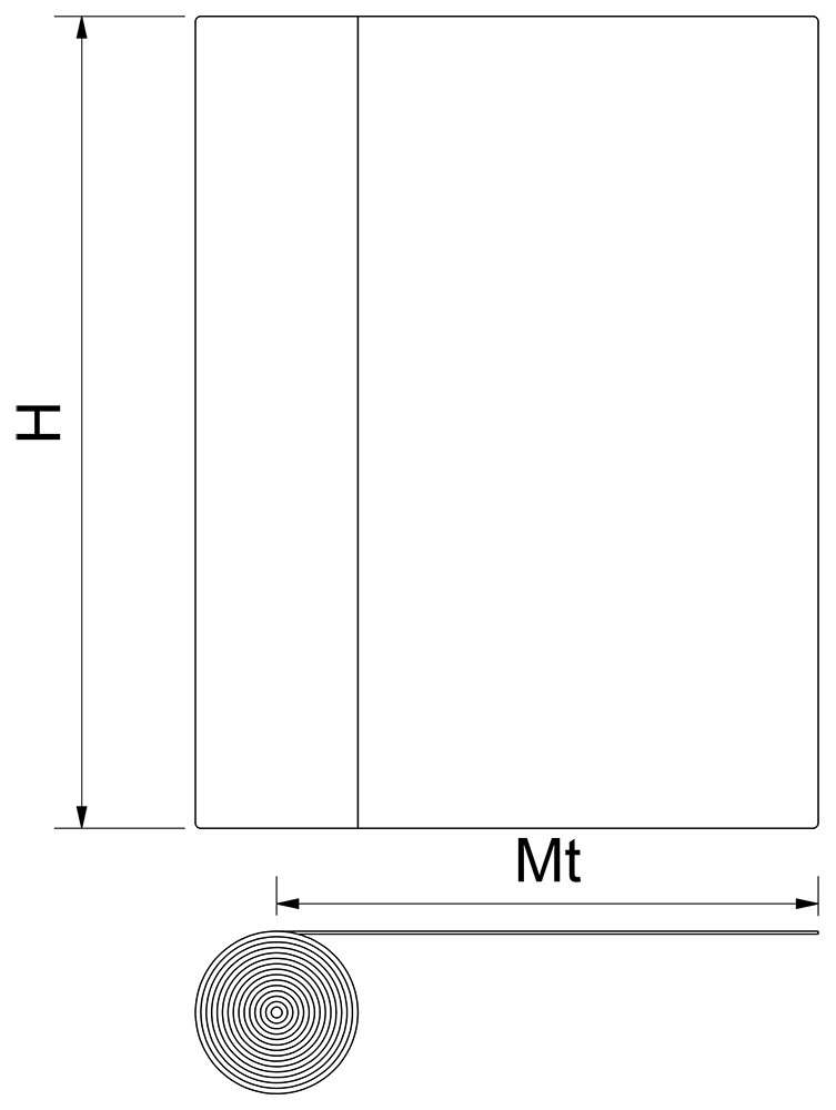 Dibujo técnico: Malla mosquitera inoxidable 1500x1000 mm Fricosmos