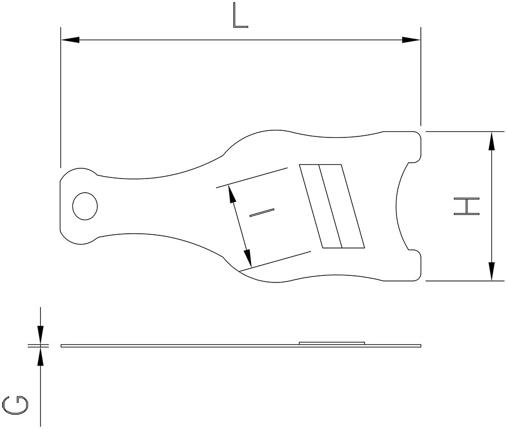 Dibujo técnico: Mandolina para laminar trufas en acero inoxidable Fricosmos