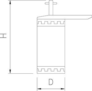 Dibujo técnico: Máquina para hacer churros y pastas Fricosmos