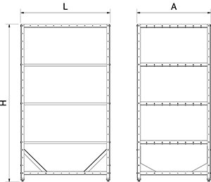 Dibujo técnico: Palet para embutidos Fricosmos