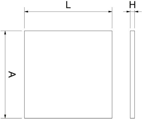 Dibujo técnico: Set de 4 bayetas de microfibra para secado de vajilla y cristalería Fricosmos