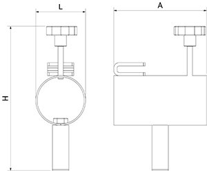 Dibujo técnico: Soporte de jamón RT Fricosmos
