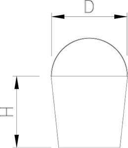 Dibujo técnico: Tapa para cubo inox Fricosmos