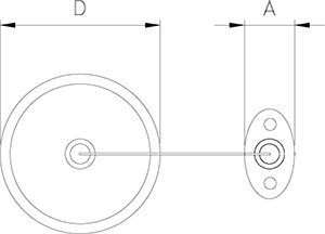 Dibujo técnico: Tendedero retráctil Fricosmos