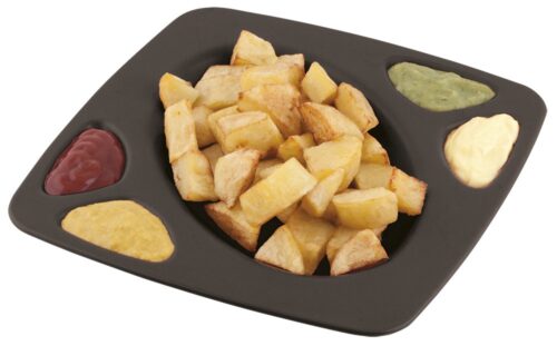 Plato cuatro salsas Fricosmos