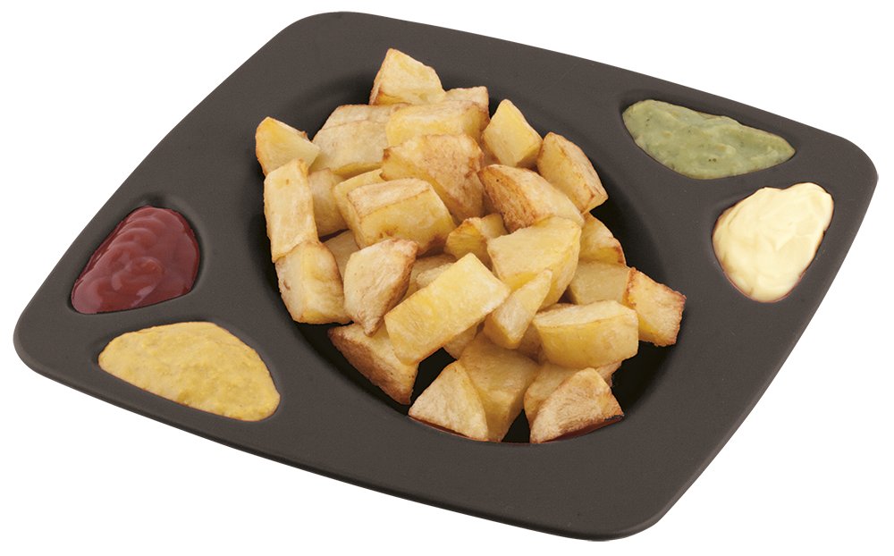 Plato cuatro salsas Fricosmos