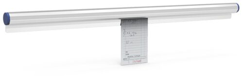 Porta notas inox mural Fricosmos 508x20x34 mm