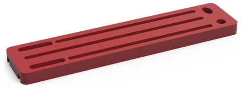 Portacuchillos de polietileno rojo Fricosmos